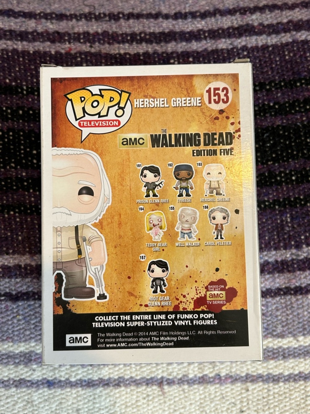 Funko Pop! - The Walking Dead HERSHEL GREENE Vinyl Figure - Picture 2 of 3